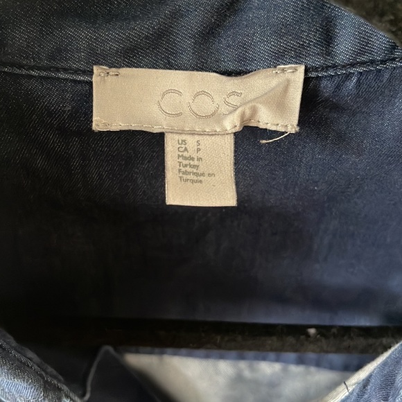 COS soft denim long sleeve shirt - Picture 2 of 2